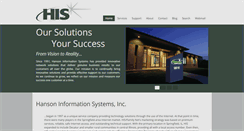 Desktop Screenshot of hansoninfosys.com